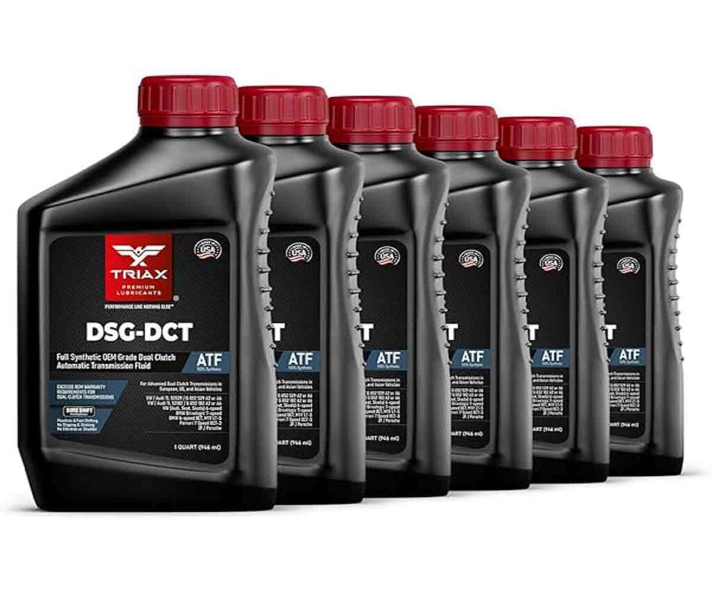 Dual clutch transmission fluid alternative