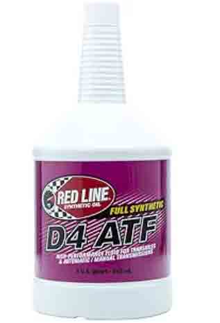 Red Line 30504 D4 Synthetic Automatic Transmission Fluid (ATF) - Quart