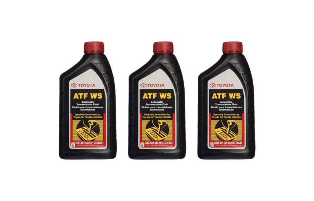 Toyota Genuine Atf Ws Equivalent Selecting The Best Atf Ws Substitute Car Fluid Care