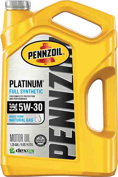 ennzoil Platinum Full Synthetic 5W-30 Motor Oil (5-Quart, Single)