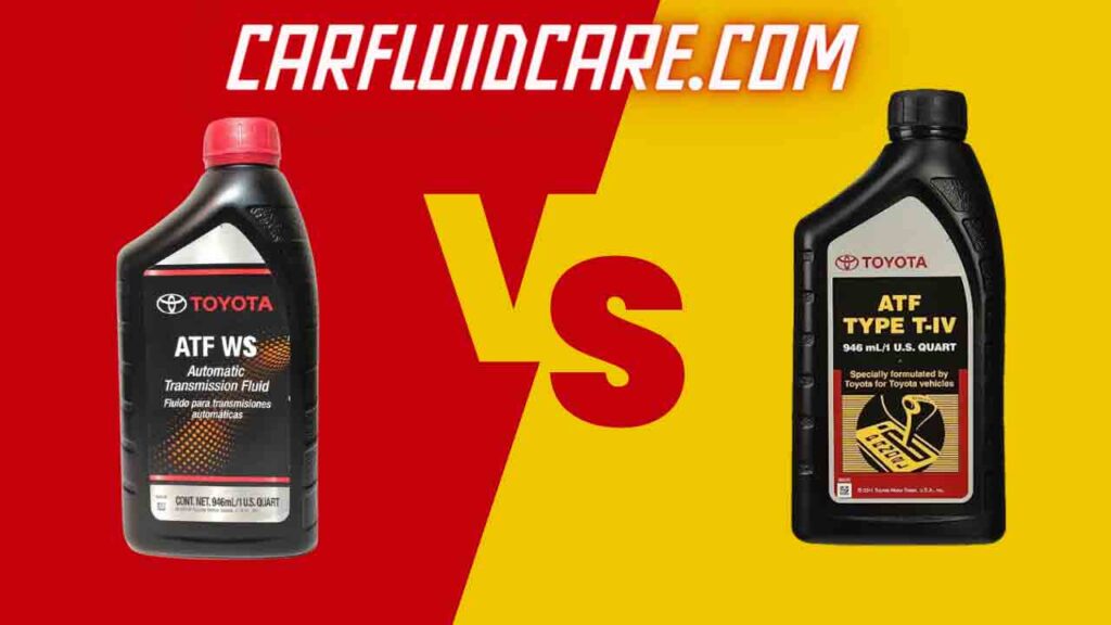 toyota type 4 vs ws