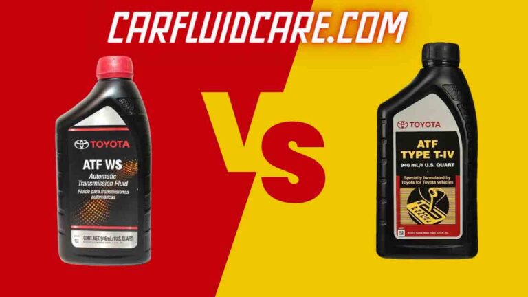 Toyota ATF WS vs Type IV – Which is Right for Your Vehicle?