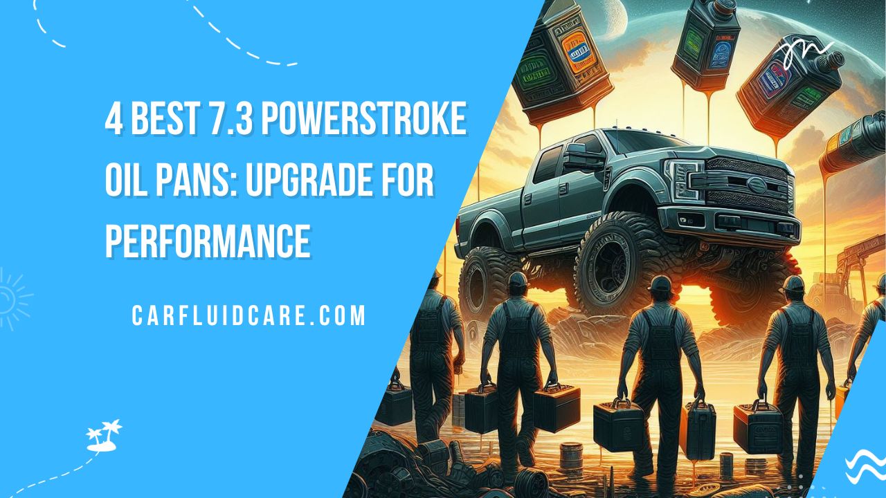 4 Best 7.3 Powerstroke Oil Pans Upgrade for Performance