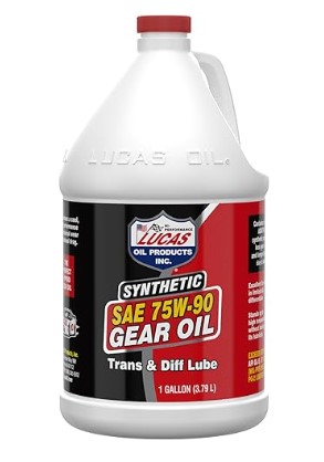 Lucas Oil 10048 SAE 75W-90 Synthetic Transmission and Differential Lubricant