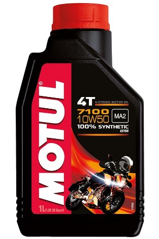 Motul 7100 10w50 100% Synthetic 1-Liter