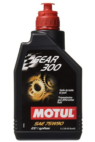 Motul Gear 300 75w90 100 Percent Synthetic Gear Oil 1 Liter (105777)