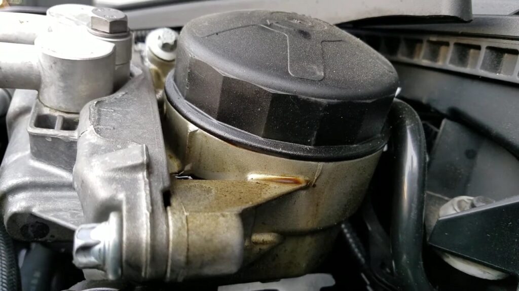 Oil Oozing From Oil Filter Cap