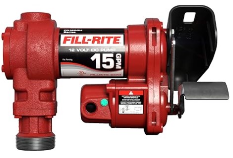 Fill-Rite FR1204H 12 V 15 GPM Fuel Transfer Pump