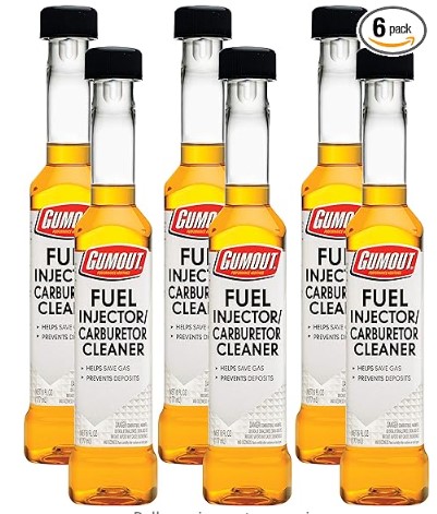 Gumout 510021W-6PK Fuel Injector & Carburetor Cleaner